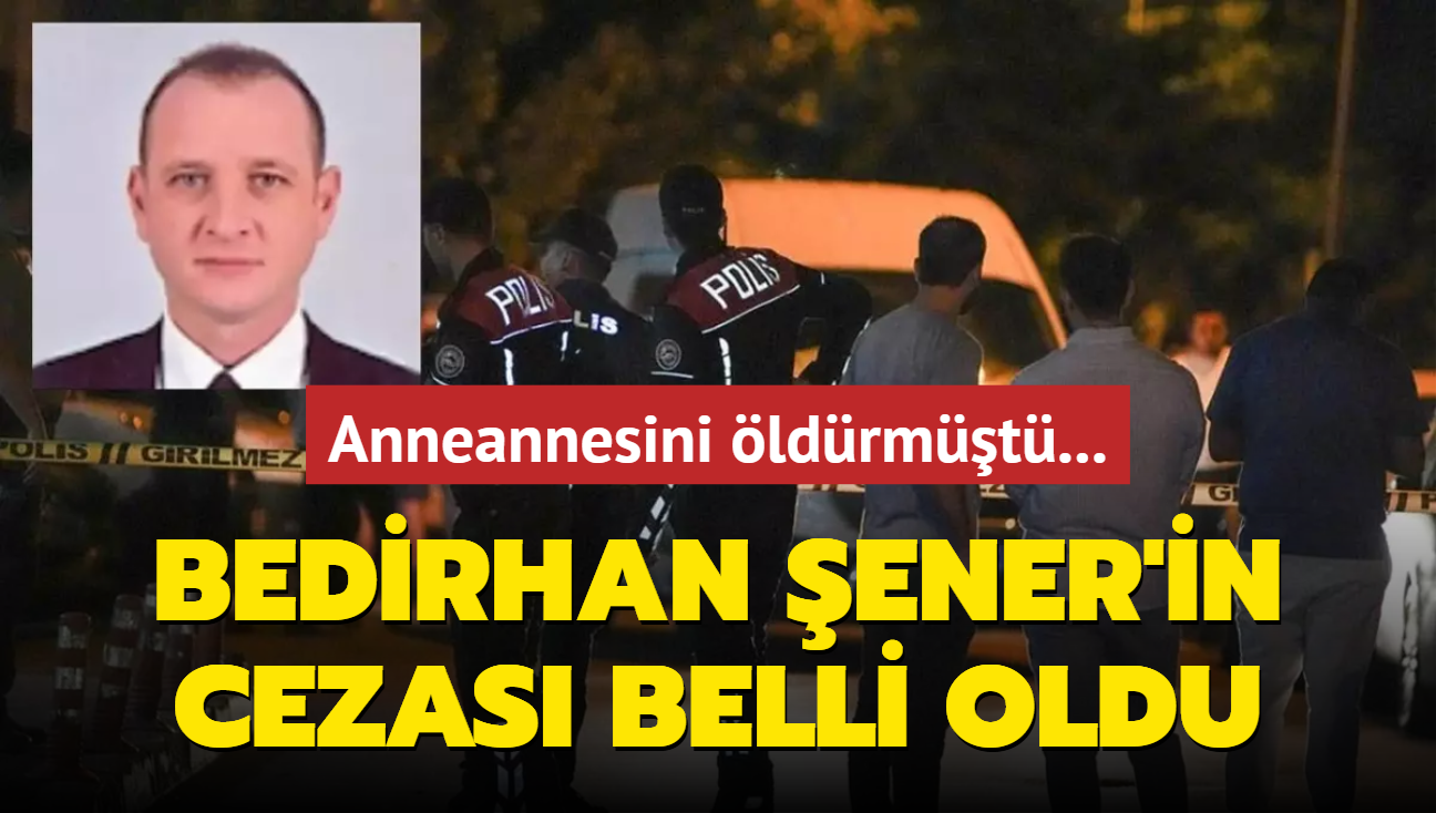 Abdllatif ener'in olu Bedirhan ener'in cezas belli oldu