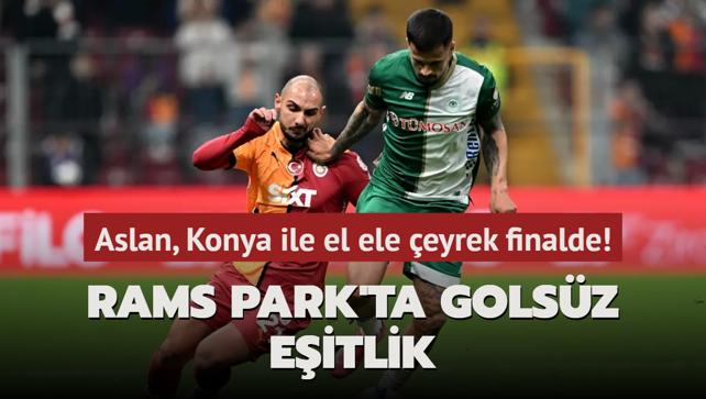 MA SONUCU: Galatasaray 0-0 Konyaspor 