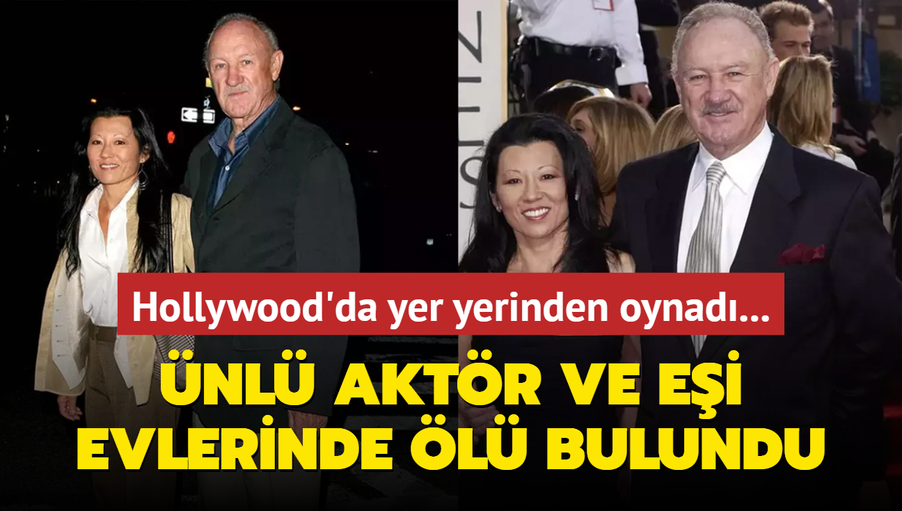 Hollywood'da yer yerinden oynad... nl aktr ve ei evlerinde l bulundu