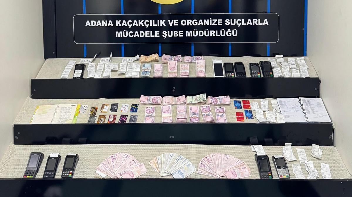 Adana'da tefecilik operasyonu: 12 gzalt