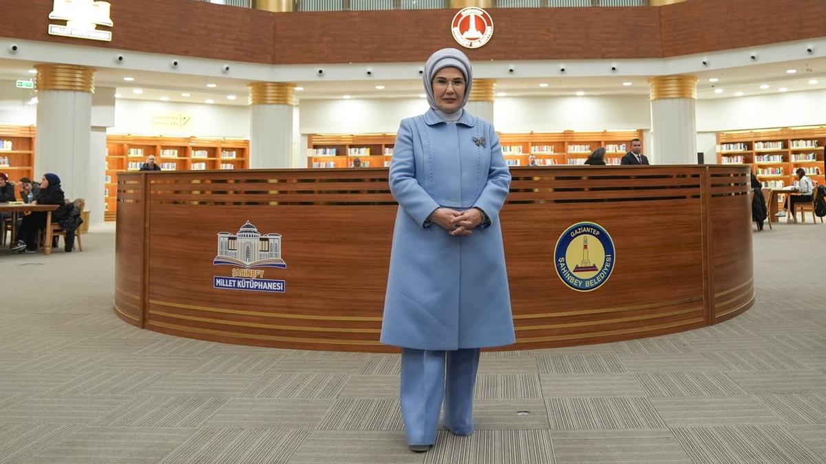 Emine Erdoan'dan, Gaziantep ziyaretine ilikin paylam