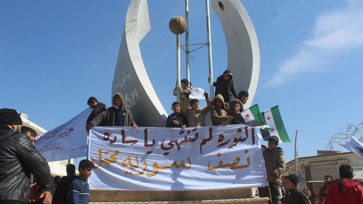 Terr rgt  PKK/YPG Suriye'de protesto edildi