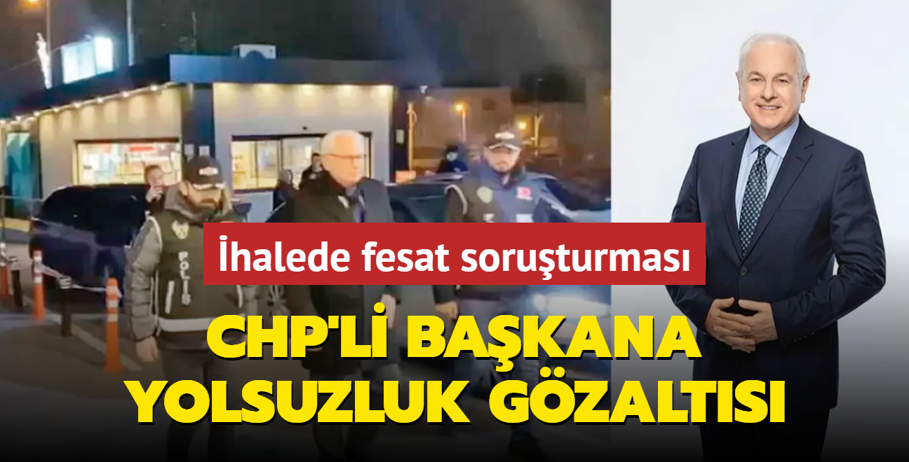 CHP'li bakana yolsuzluk gzalts