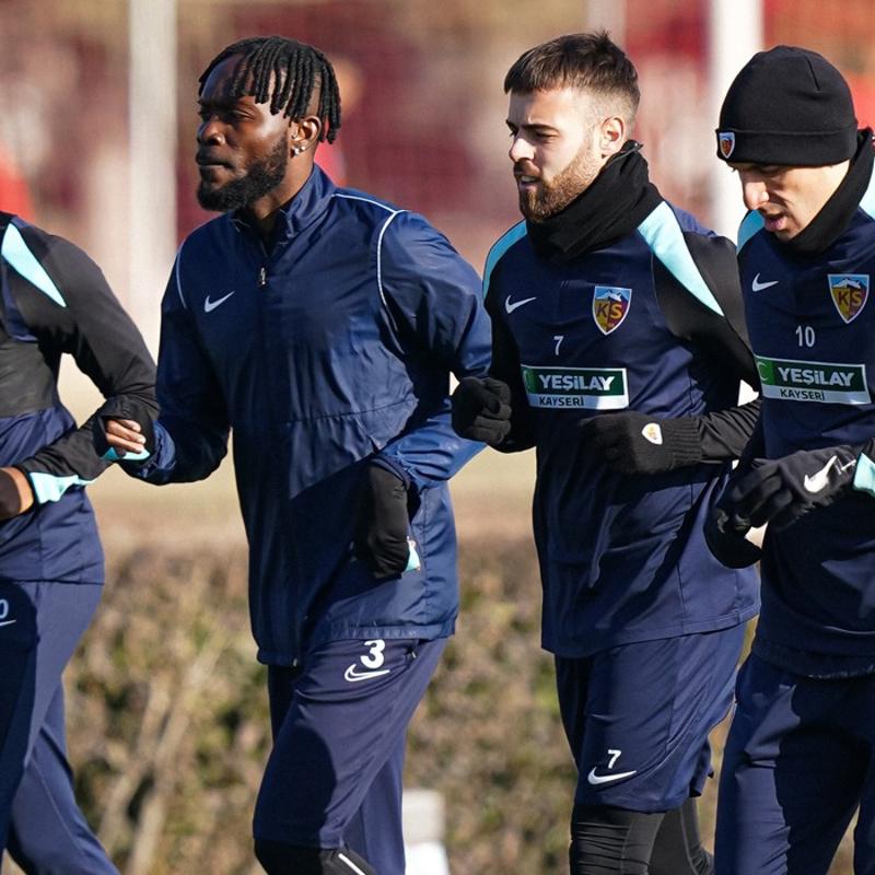 Kayserispor'da Beikta mesaisi tamamland
