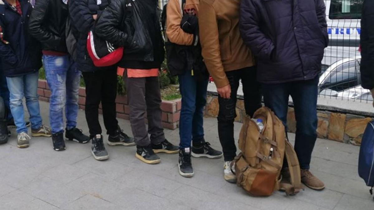 Edirne'de dzensiz gmenler yakaland