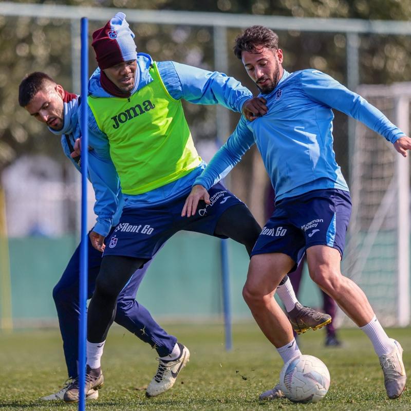 Trabzonspor'da Konyaspor ma almalar sryor
