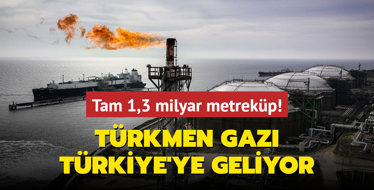 Trkmen gaz Trkiye'ye geliyor... 1,5 milyon hanenin ihtiyacn karlayacak