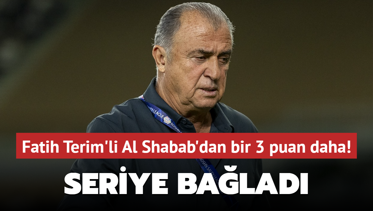 Bir 3 puan daha! Fatih Terim seriye balad