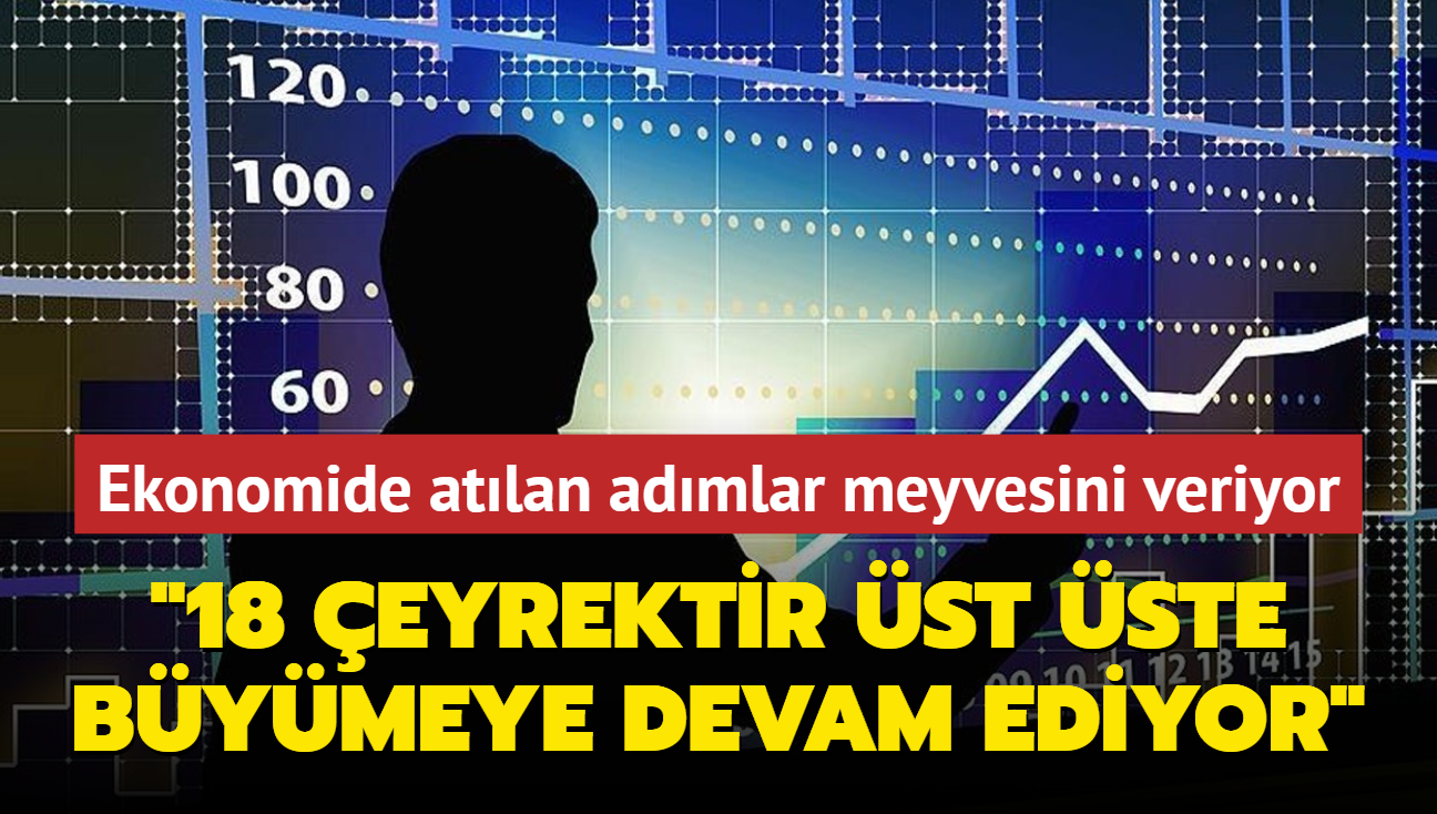 Ekonomide atlan admlar meyvesini veriyor... Bakan Bolat: 18 eyrektir st ste bymeye devam ediyor