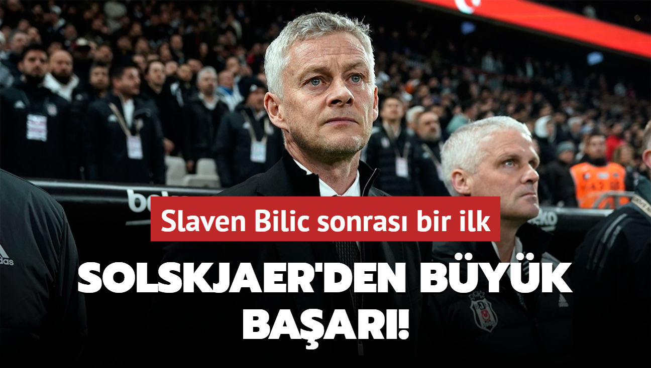 Solskjaer'den byk baar! Slaven Bilic sonras bir ilk