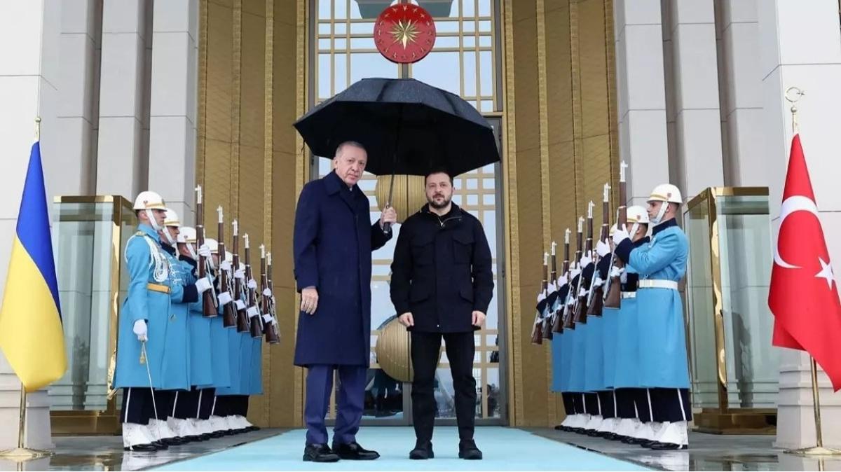 Trump-Zelenskiy kavgas sonras Ukrayna'dan Bakan Erdoan fotoraf