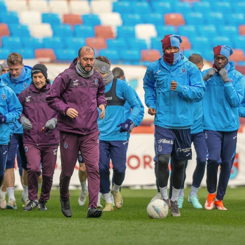 Trabzonspor, Konyaspor mesaisine devam etti