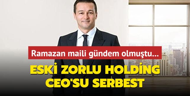 Eski Zorlu Holding CEO'su Cem Kksal, serbest brakld