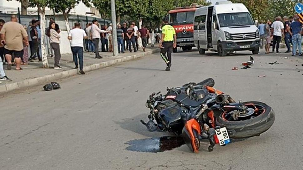 Her iki kazadan birine motosiklet karyor