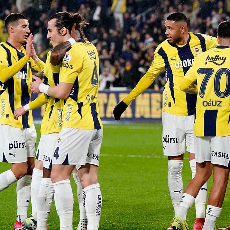 MA SONUCU: Fenerbahe 3-0 Antalyaspor
