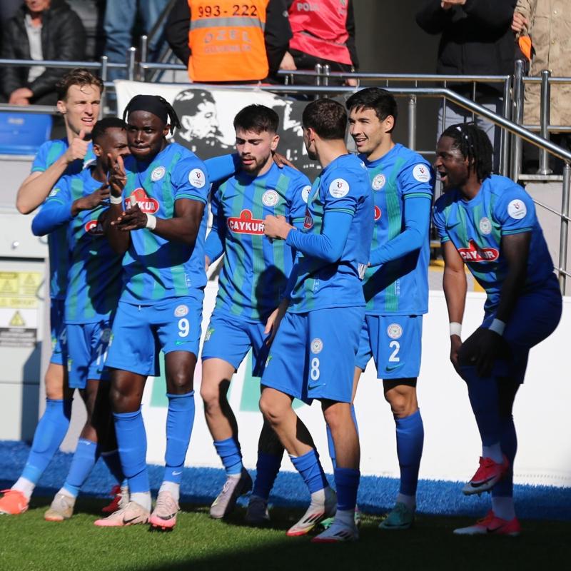 Rizespor: Bu  puanla biraz nefes alm olduk