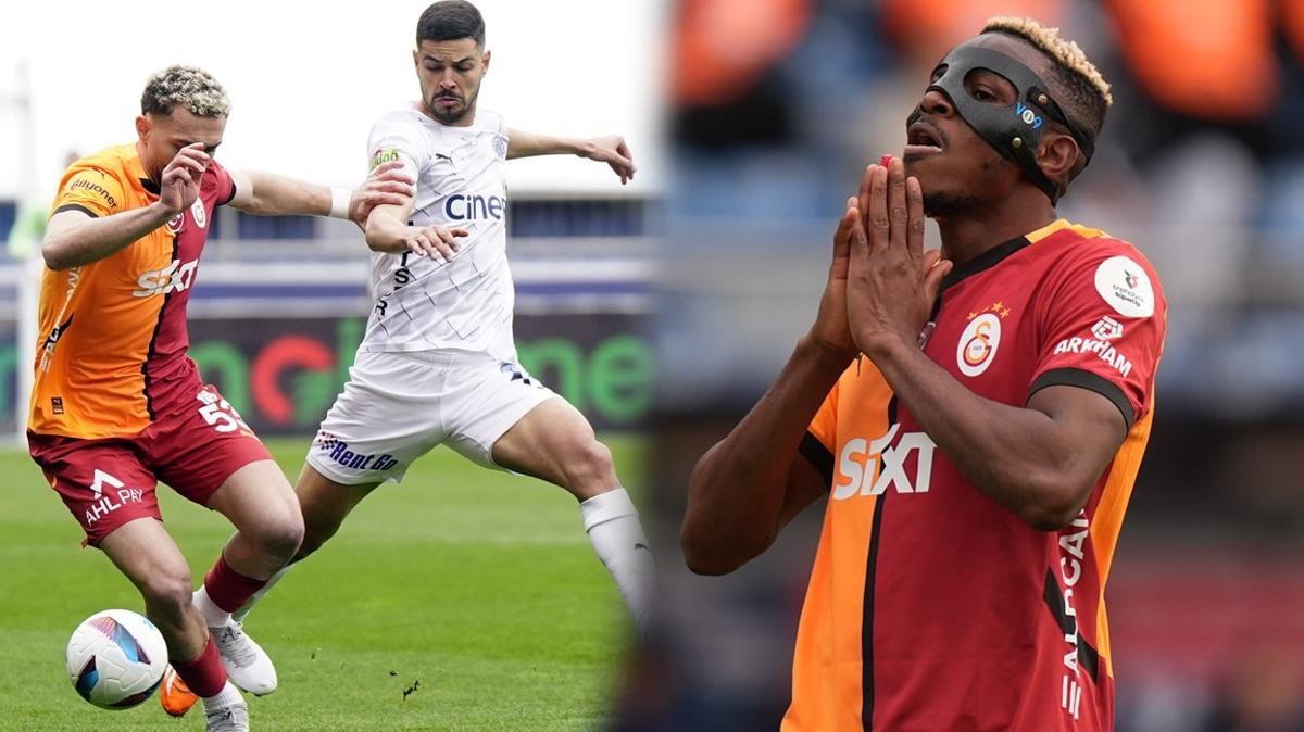MA SONUCU: Kasmpaa 3-3 Galatasaray