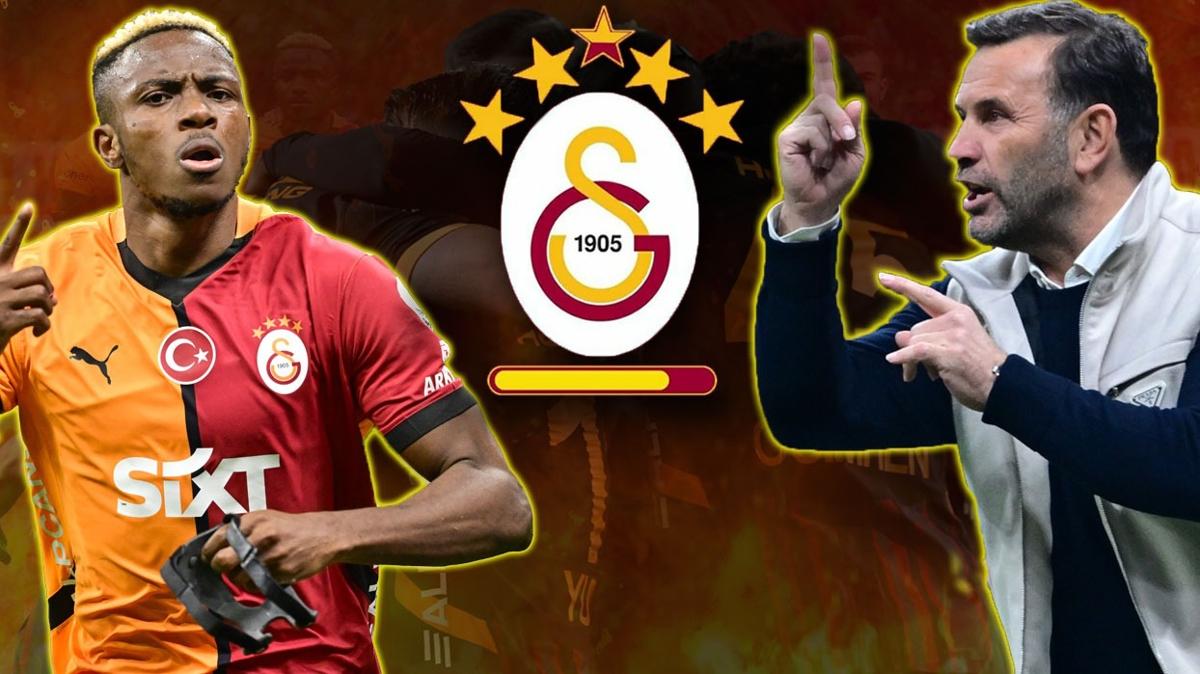 Galatasaray 5. yldz akna! Aslan yine ampiyonluk yolunda
