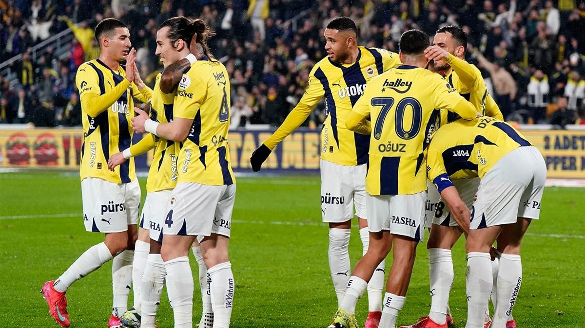 MA SONUCU: Fenerbahe 3-0 Antalyaspor