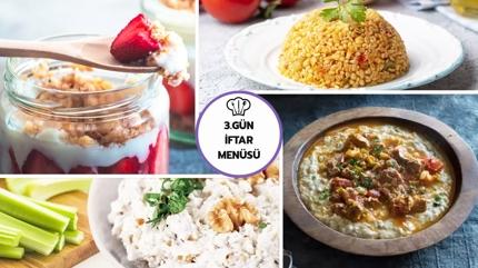 Ramazann 3.gn iftar mens! En gzel iftar yemekleri