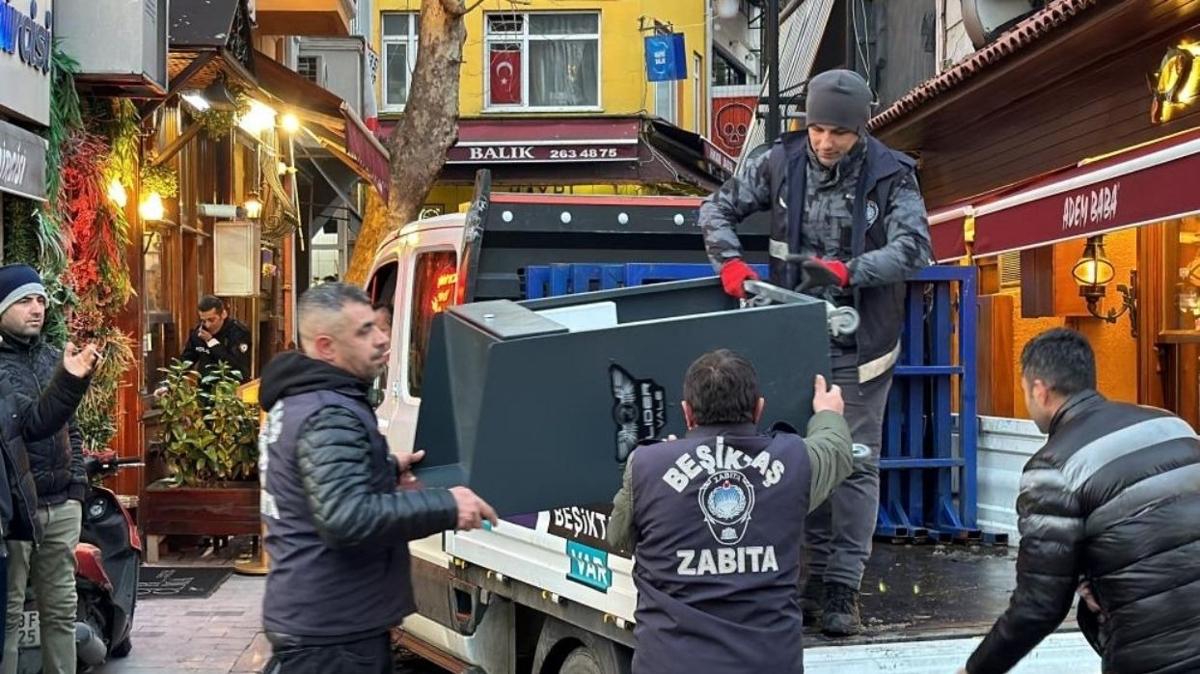 Beikta'ta otopark denetimi; denekilik yapanlara para cezas kesildi
