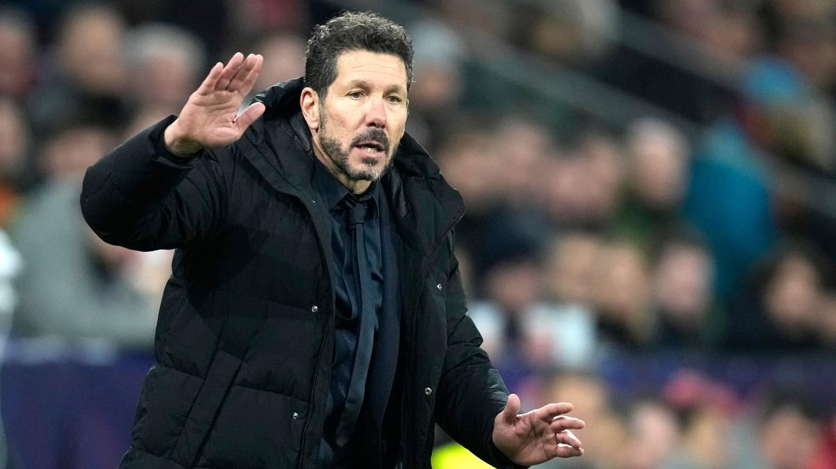 Diego Simeone'den Real Madrid aklamas