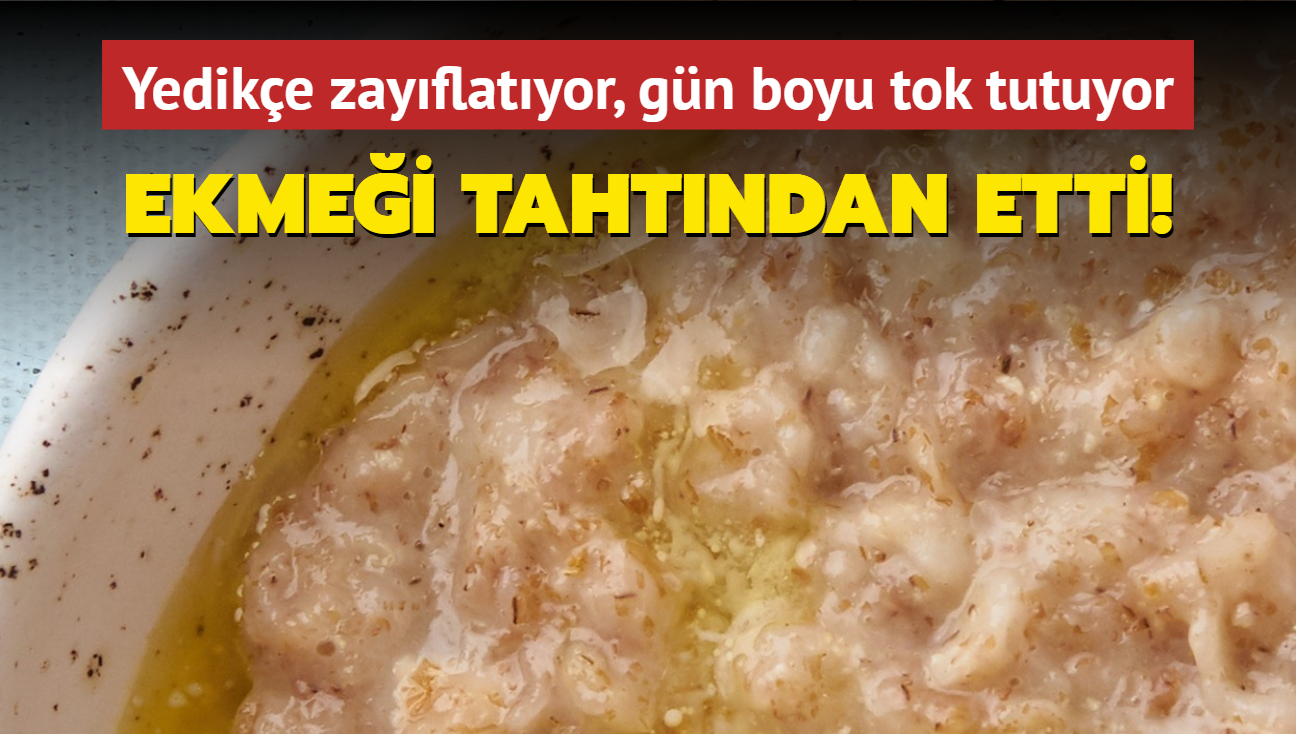 Ramazanda ekmei tahtndan eden besin! Yedike zayflatyor, gn boyu tok tutuyor