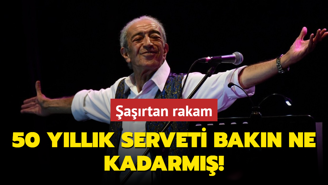 artan rakam Edip Akbayram'n 50 yllk serveti bakn ne kadarm!