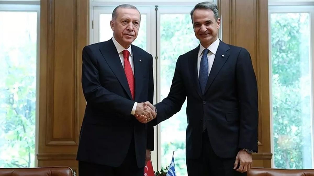 Bakan Erdoan, Yunanistan Babakan Miotakis ile grt