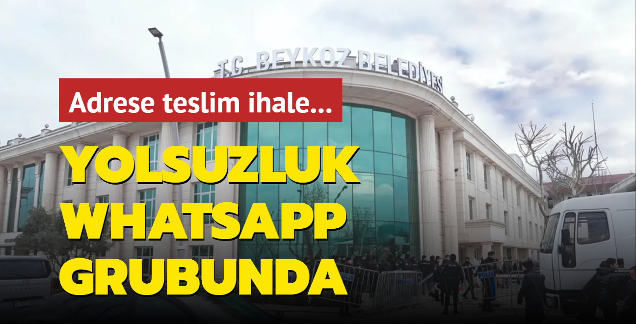 Yolsuzluk Whatsapp grubunda