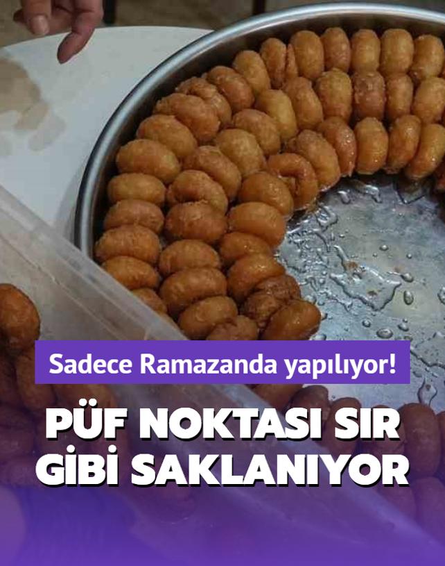 Bu helva sadece Ramazanda yaplyor! Pf noktas sr gibi saklanyor