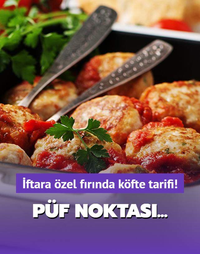 ftara en kolay frnda kfte tarifi! Lokum gibi kzarm kftenin pf noktas...