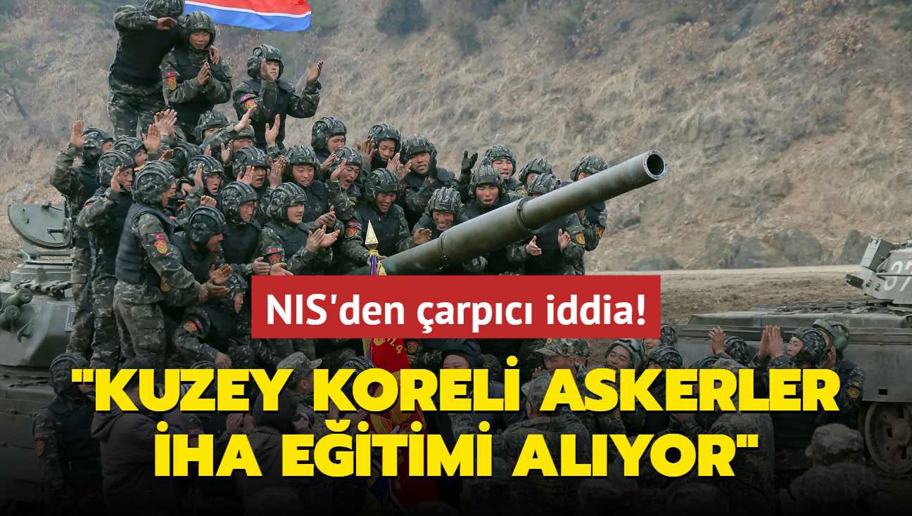 NIS'den arpc iddia... "Kuzey Koreli askerler HA eitimi alyor"