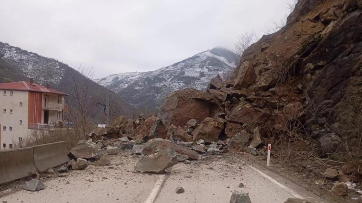 Heyelan cep telefonu ile saniye saniye kaydedildi