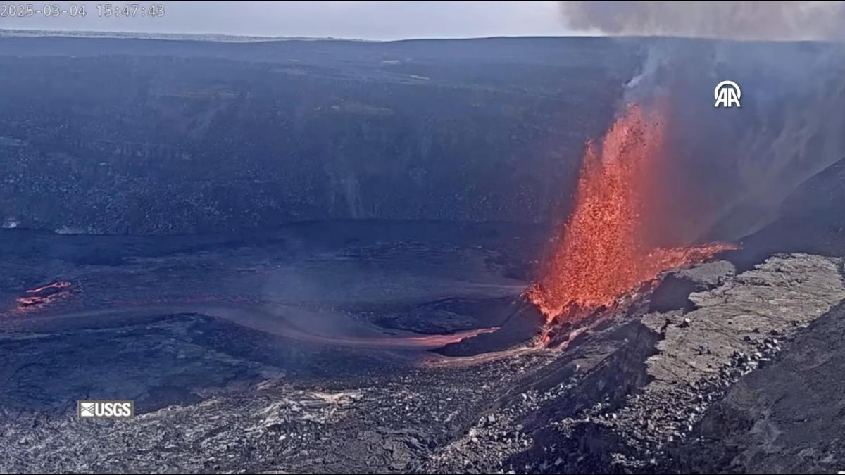 Kilauea Yanarda yeniden harekete geti