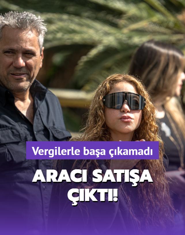 Shakira'nn arac sata kt!