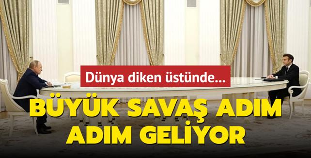 Dnya diken stnde... Byk sava adm adm geliyor