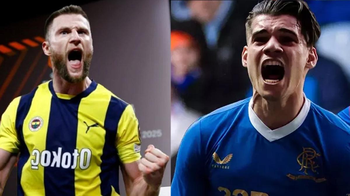 Fenerbahe-Rangers ma saat kata, hangi kanalda" Fenerbahe-Rangers ma kadrosu belli oldu! te muhtemel 11'ler