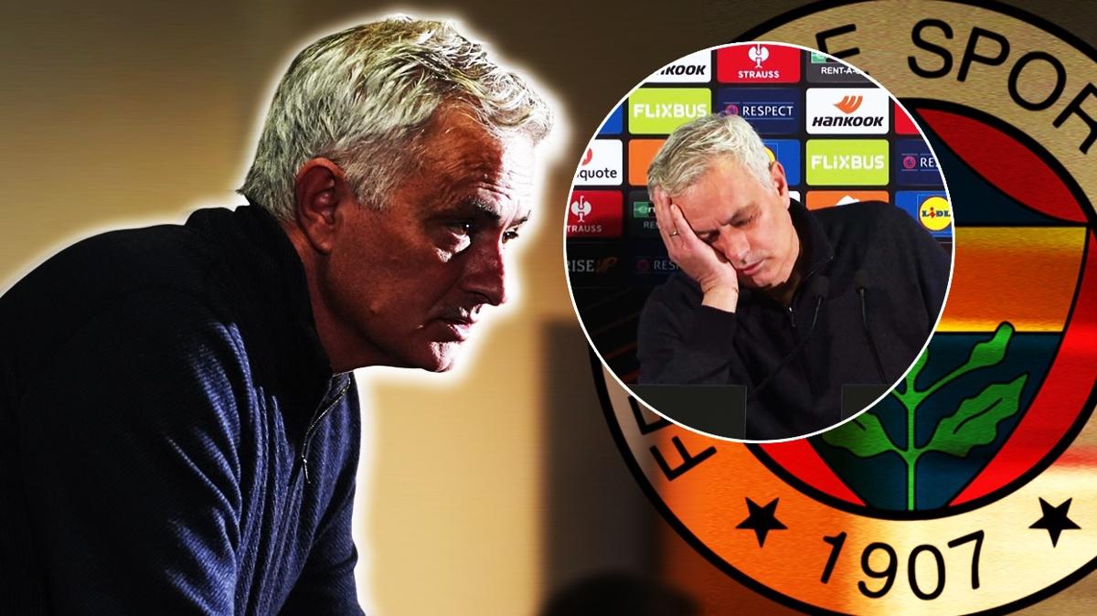 Fenerbahe-Rangers mandan sonra Jose Mourinho'nun bu hareketi olay oldu! Dnya bu an konuuyor