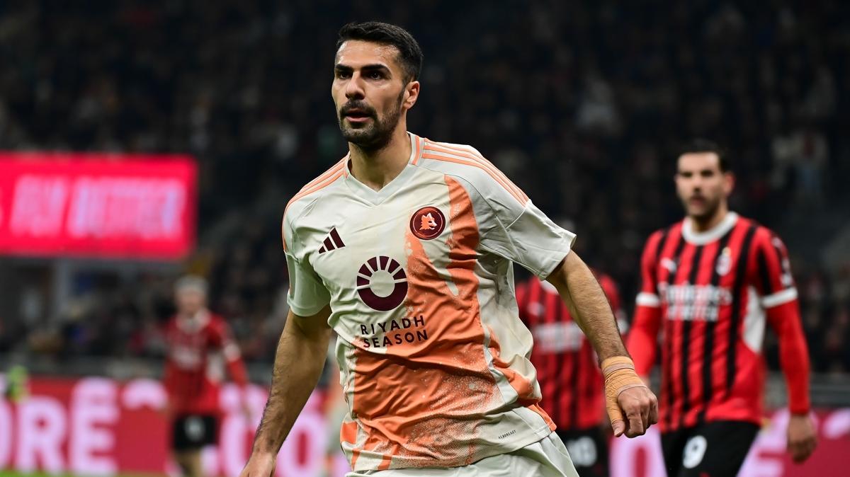Roma'dan Zeki elik aklamas! "Burada olmaktan mutlu"