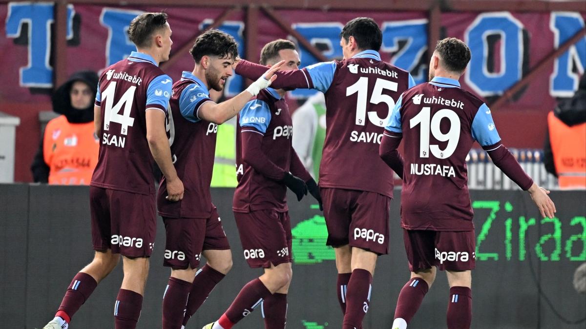 Trabzonspor sahasnda Hatayspor'u arlayacak