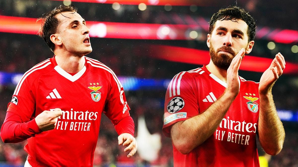 Benfica'da, Nacional ma ncesi Kerem Aktrkolu ve Orkun Kk gelimesi: Durumlar belli oldu
