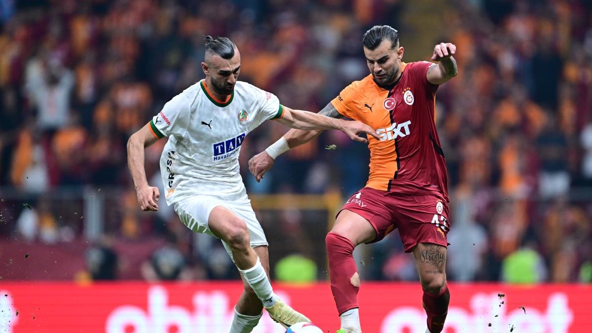 Galatasaray 18. kez Alanyaspor karsnda