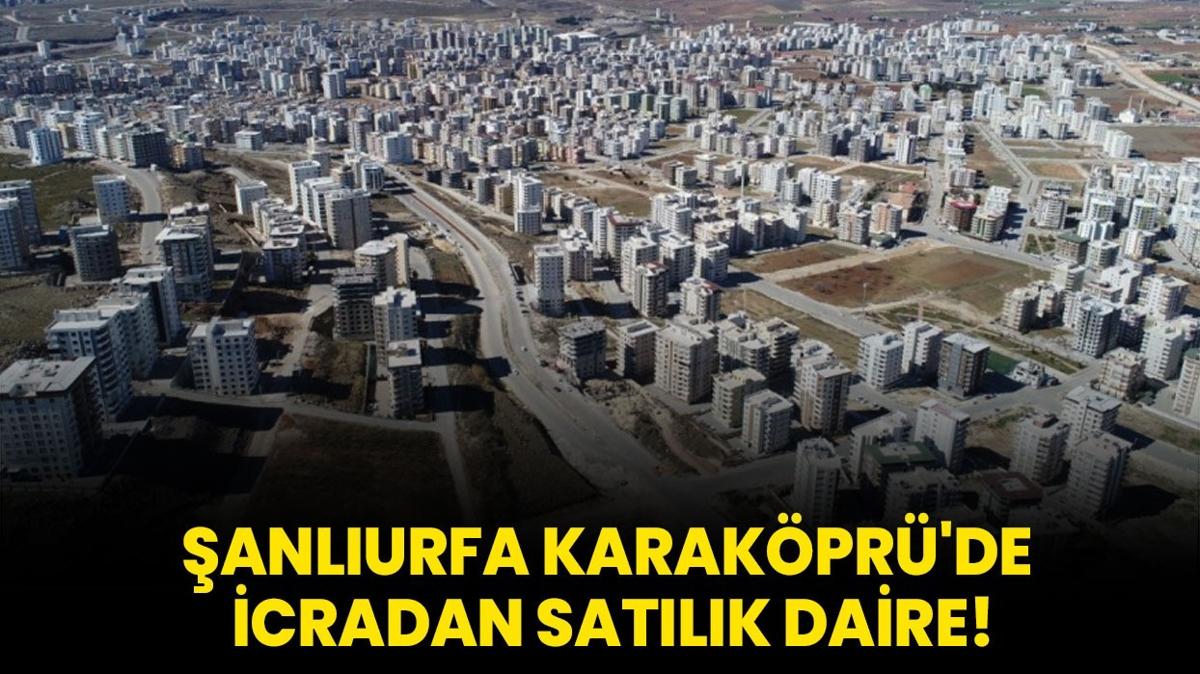 anlurfa Karakpr'de icradan satlk daire!