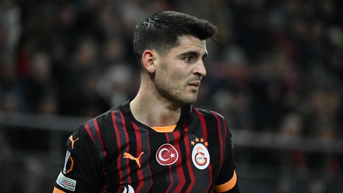 galatasaray alvaro morata sper lig fotoraflar resimleri