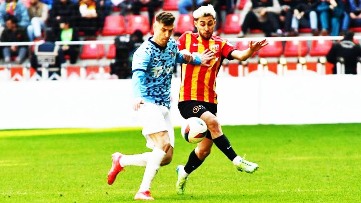 Kayserispor'un Baakehir'e kar bilei bklmyor