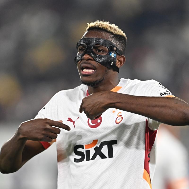 Galatasaray'da deplasmanda canavar: Victor Osimhen