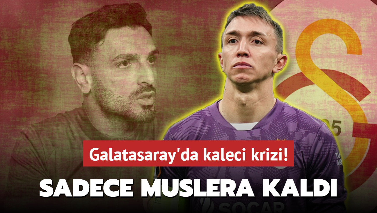 Galatasaray'da kaleci krizi! Sadece Fernando Muslera kald