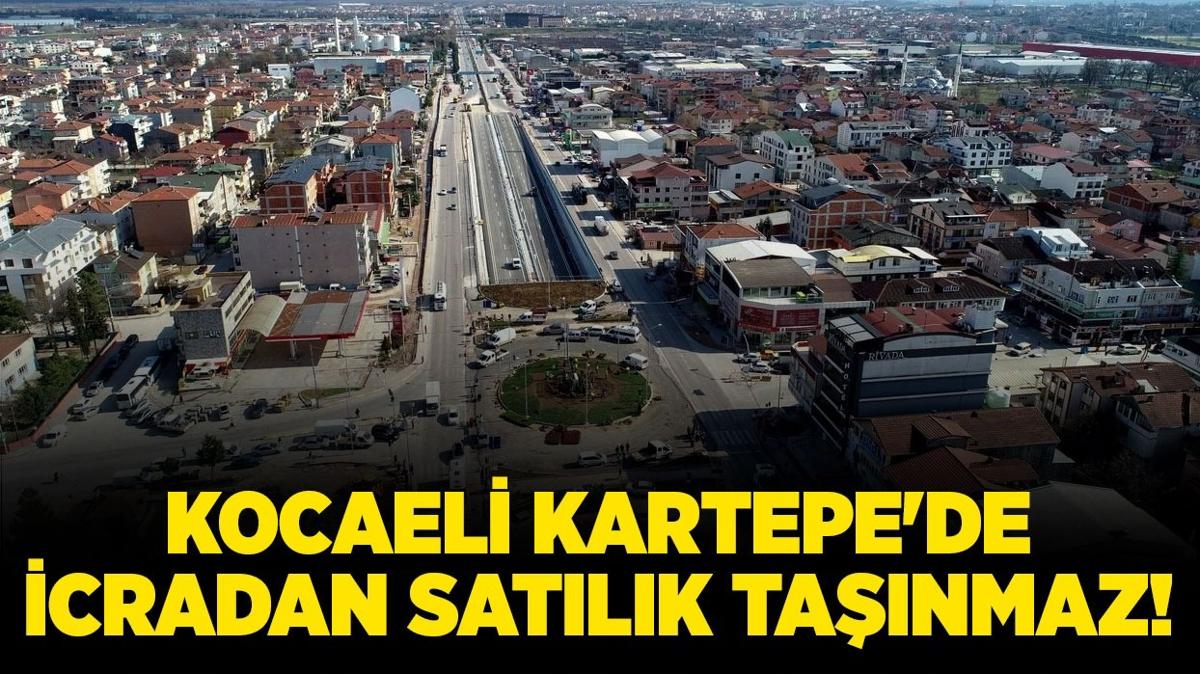 Kocaeli Kartepe'de icradan satlk tanmaz!