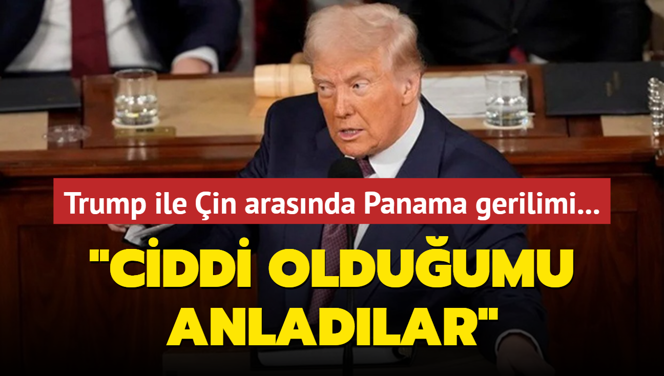 Trump ile in arasnda Panama gerilimi: Ciddi olduumu anladklarnda tabelalar sktler